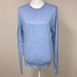 BONOBOS Blue Crew Neck Sweater
